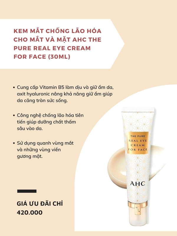 bỏ túi bí quyết chăm sóc vùng mắt kết hợp kem dưỡng chống lão hóa - 6