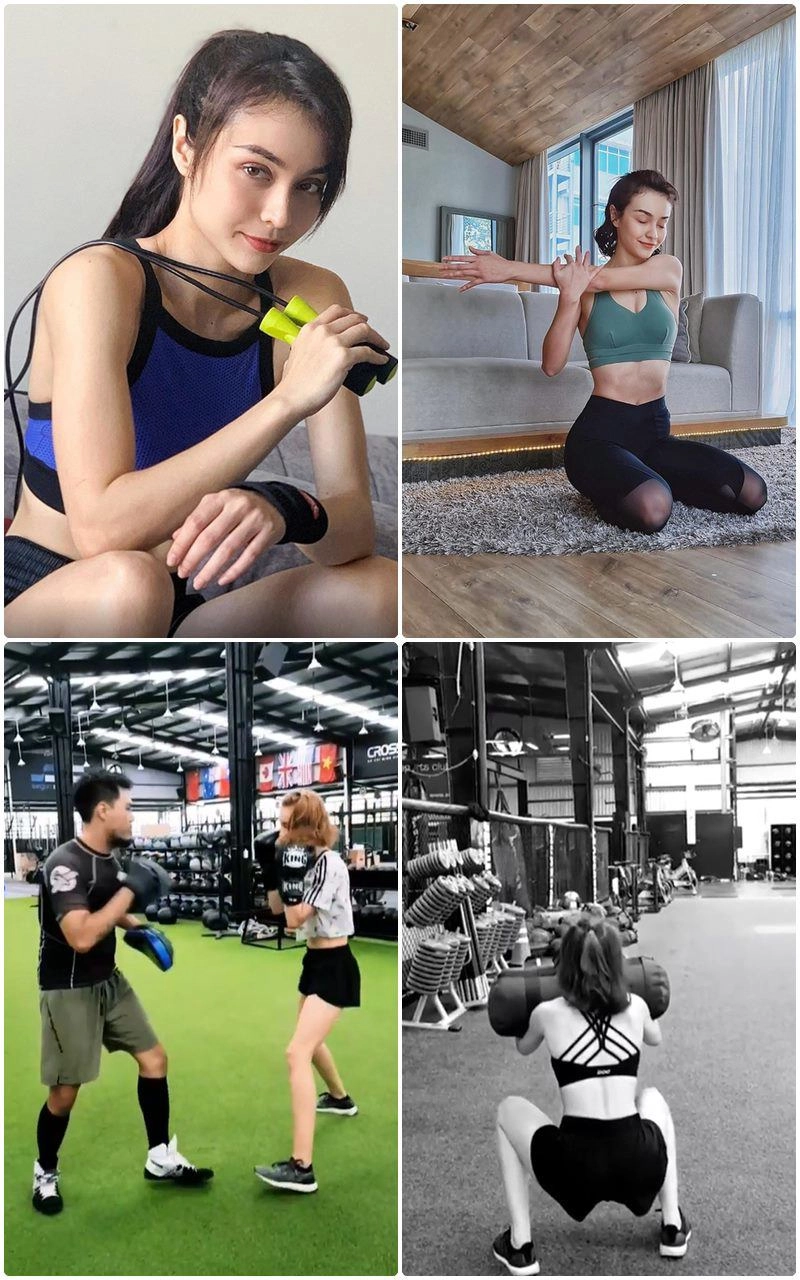 Bông hồng lai nóng bỏng bậc nhất vbiz ngỡ ngàng với body lúc thon thả lúc cơ bắp - 8