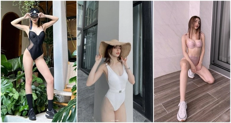 Bông hồng lai việt-pháp ngàn năm có 1 sở hữu bst áo tắm tai tiếng bikini lông lá khoét ngực bạo hết nấc - 10