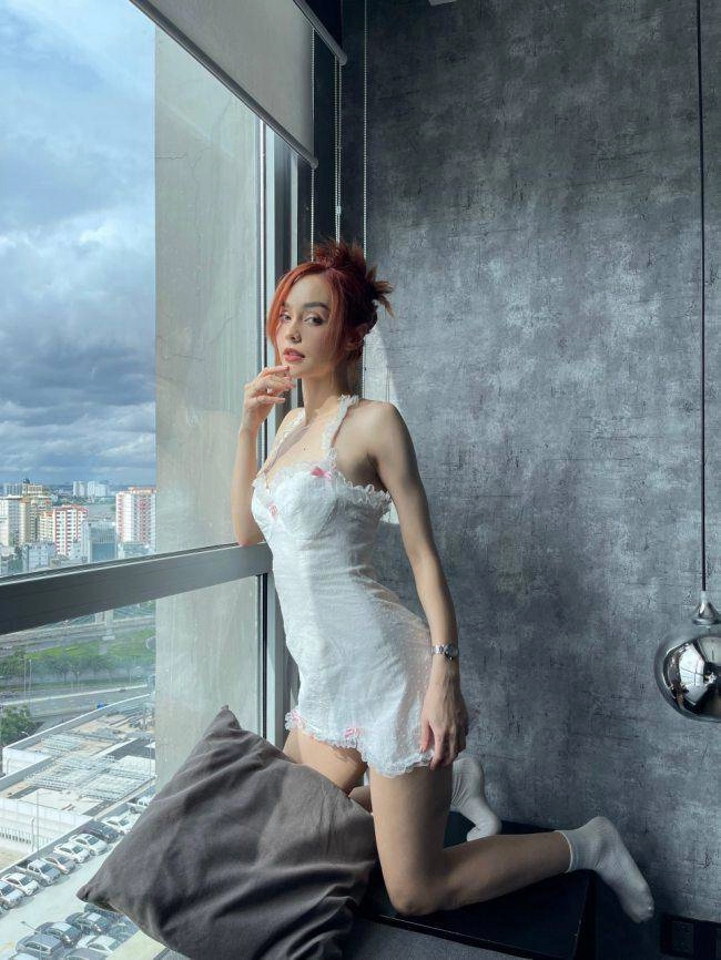 Bông hồng lai việt - pháp vóc dáng như nữ thần chụp ảnh lolita gợi tình hết mực - 14