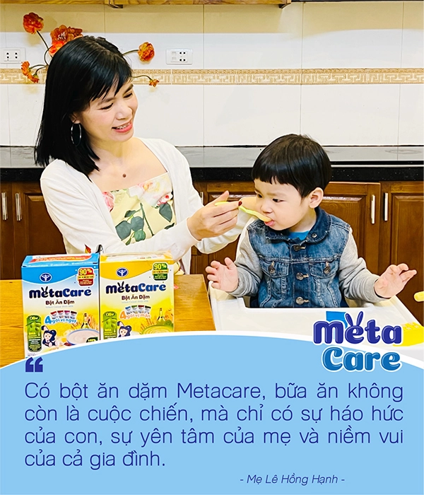 Bột ăn dặm metacare ngon tự nhiên - trọn dưỡng chất - 2