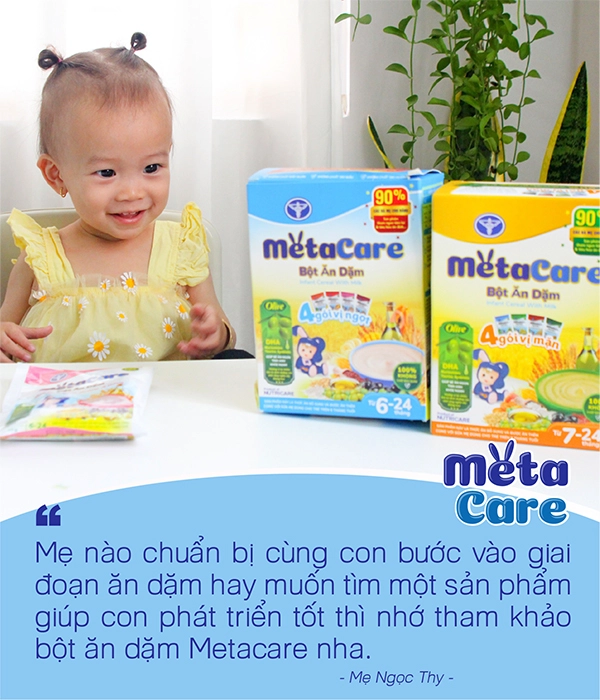 Bột ăn dặm metacare ngon tự nhiên - trọn dưỡng chất - 5