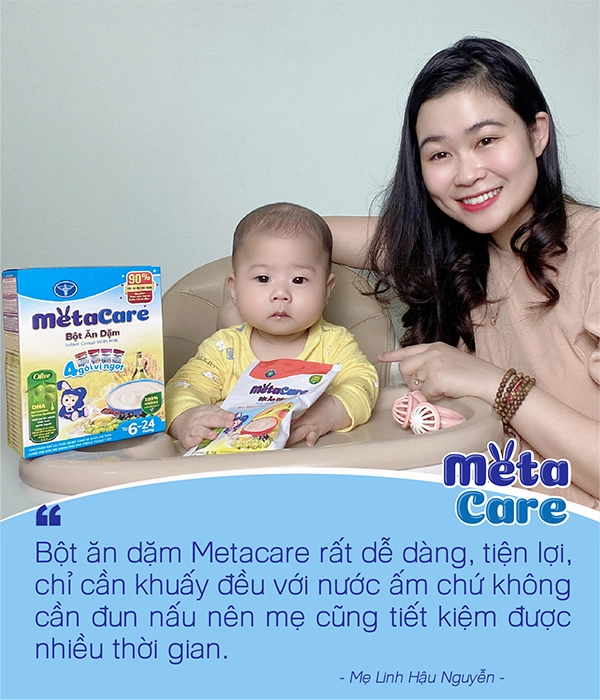 Bột ăn dặm metacare ngon tự nhiên - trọn dưỡng chất - 6