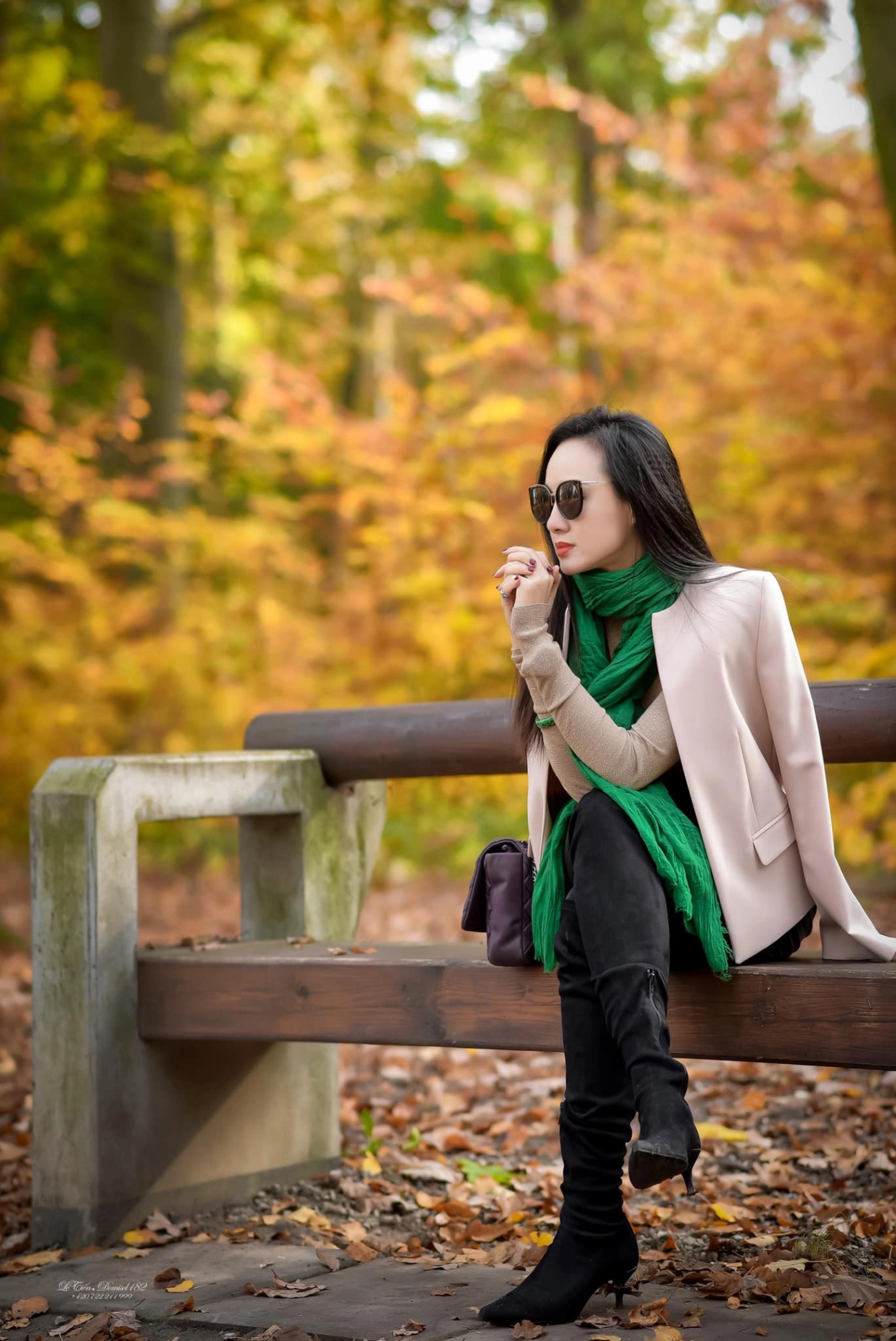 Btv hoài anh diện đầm hổ báo xuống phố phối màu cao tay dân tình khen nức nở - 19