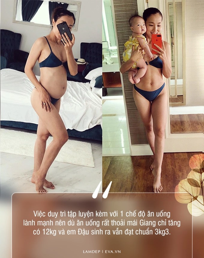 Bụng bầu vượt mặt mẹ trẻ vẫn chăm gánh tạ đập tan định kiến mang thai không được tập gym - 10