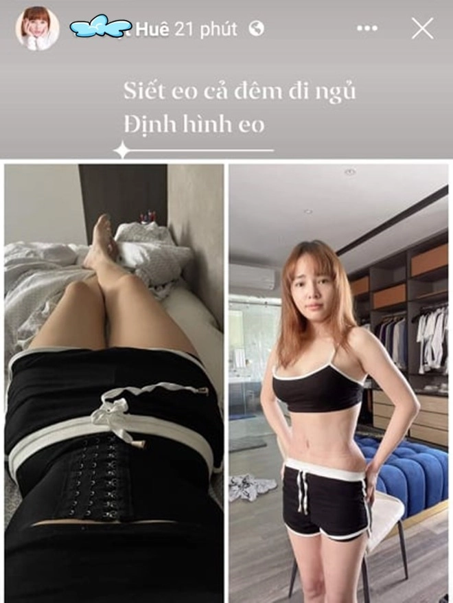 Bụng rạn nát bét vì 3 năm sinh 2 con hotgirl đà nẵng giờ siết eo suốt đêm đi ngủ - 2