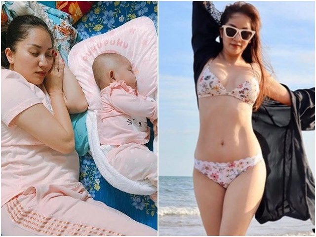 Bụng rạn nát bét vì 3 năm sinh 2 con hotgirl đà nẵng giờ siết eo suốt đêm đi ngủ - 14