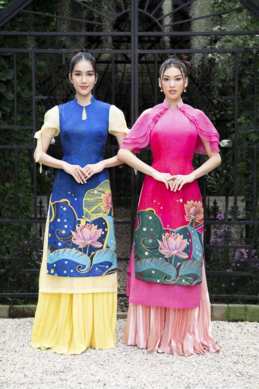 Cả vbiz xúng xính áo dài đón tết vân trang thương ngày nắng về chưa thương nhớ bằng cẩm đan - 21
