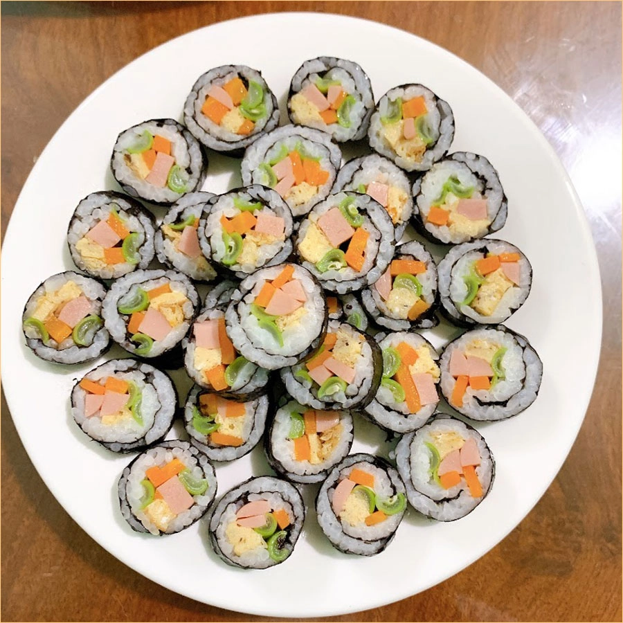 Cách làm kimbap ngon không bị tanh chuẩn vị hàn quốc - 10