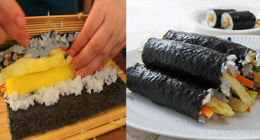 Cách làm kimbap ngon không bị tanh chuẩn vị hàn quốc - 21