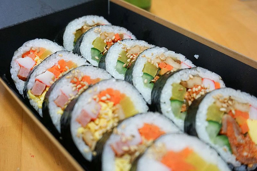 Cách làm kimbap ngon không bị tanh chuẩn vị hàn quốc - 24