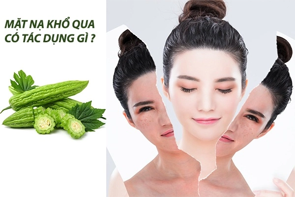 Cách làm mặt nạ khổ qua trị mụn và dị ứng để da trắng sáng mịn màng - 1