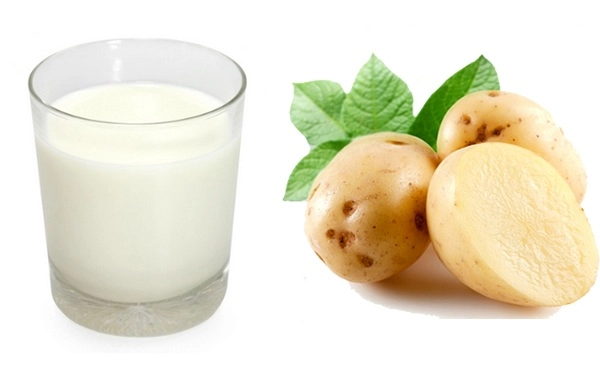 Cách làm mặt nạ khoai tây sữa tươi dưỡng da trắng sáng mềm mịn - 2