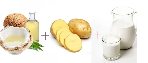 Cách làm mặt nạ khoai tây sữa tươi dưỡng da trắng sáng mềm mịn - 7