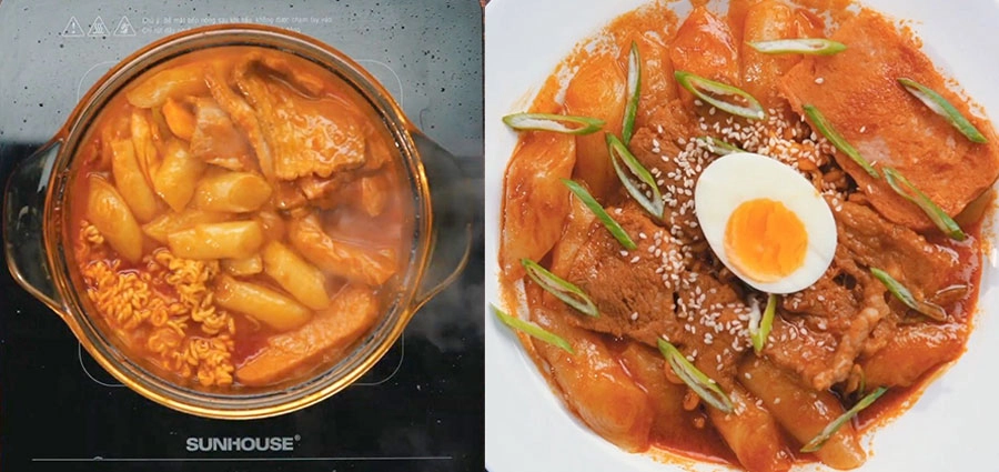 Cách làm tokbokki bằng cơm nguội bánh tráng đúng chuẩn vị hàn quốc - 13