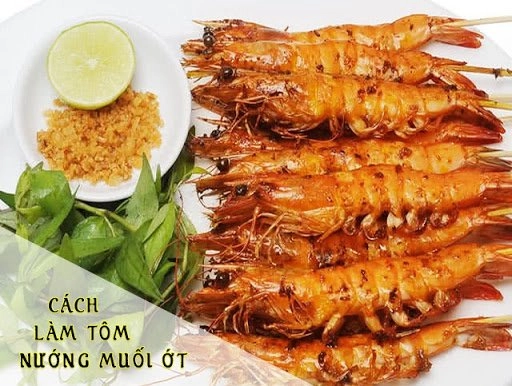 Cách làm tôm nướng muối ớt bằng than hoa chảo lò nướng ngon xuất sắc - 8