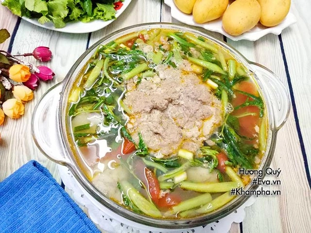 Cách nấu canh cua rau đay mướp ngọt không bị nhớt - 6