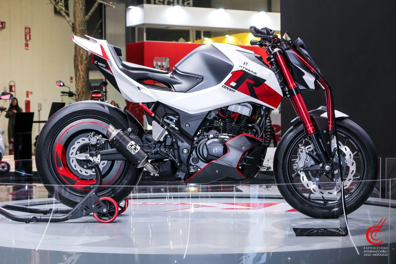 Cận cảnh hero xtreme 1r concept ra mắt tại sự kiện eicma 2019 - 9