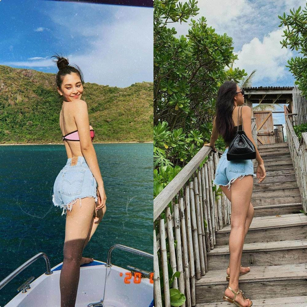 Cận kề ngày hết nhiệm kỳ hoa hậu tiểu vy diện bikini thả nhẹ đường cong gợi cảm - 6