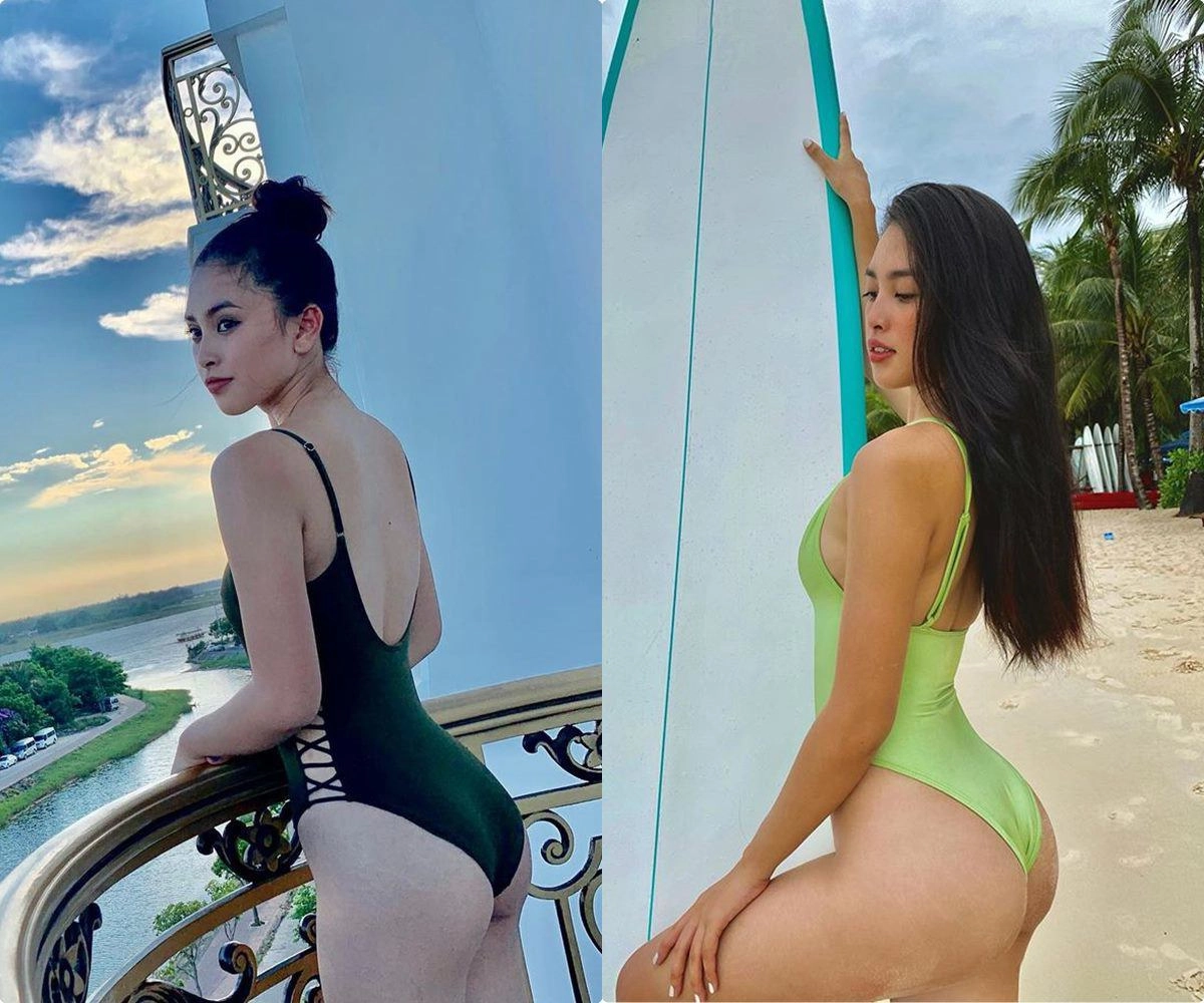 Cận kề ngày hết nhiệm kỳ hoa hậu tiểu vy diện bikini thả nhẹ đường cong gợi cảm - 8