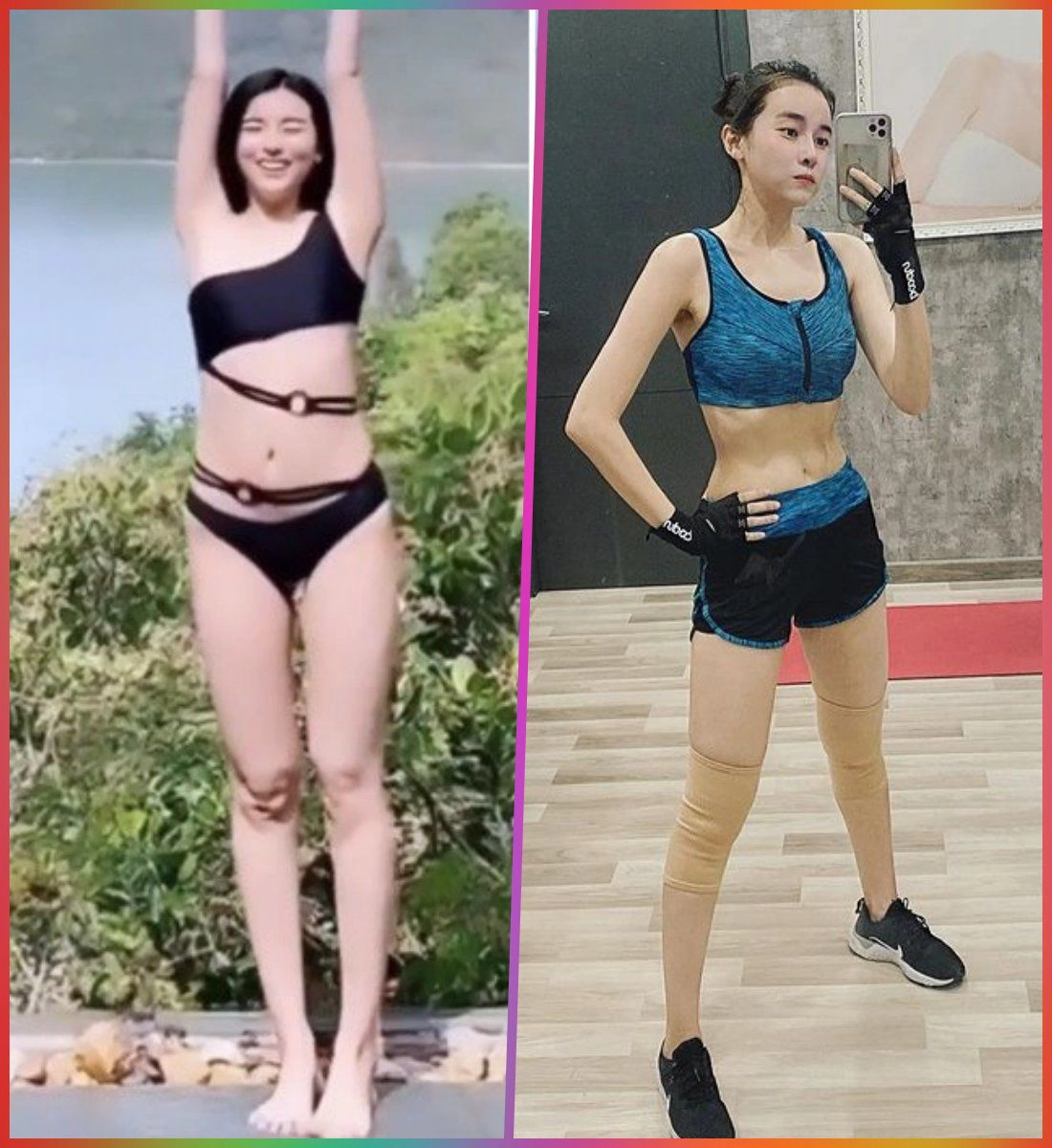 Cao thái hà đúc dáng từ thẳng đuột như gỗ đến vòng eo thắt nút cổ chai - 2