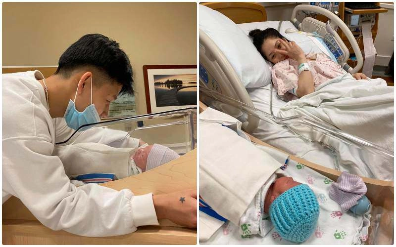 Cặp đôi em trai du học và chị đẹp mẫu việt nổi tiếng mxh con chào đời có 60000 fan - 10