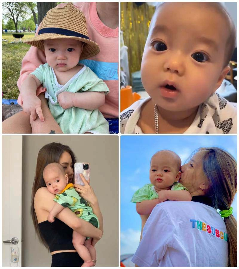 Cặp đôi em trai du học và chị đẹp mẫu việt nổi tiếng mxh con chào đời có 60000 fan - 18