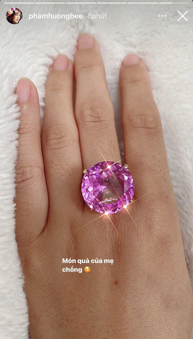 Cất vương miện quốc tế phạm hương làm mẹ bỉm 2 con thành bà trùm kim cương - 13