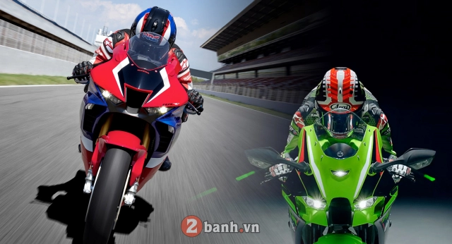 Cbr1000rr-r vs zx-10r 2021 trên bàn cân thông số - 1