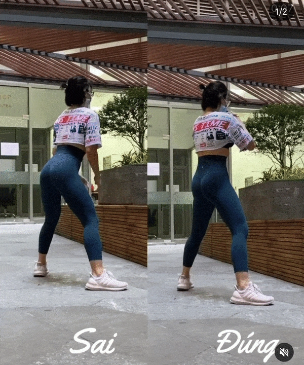 Chăm tập gym mồ hôi mướt mát nhưng chỉ thấy đùi hộ pháp còn vòng 3 lép kẹp vì đâu - 3