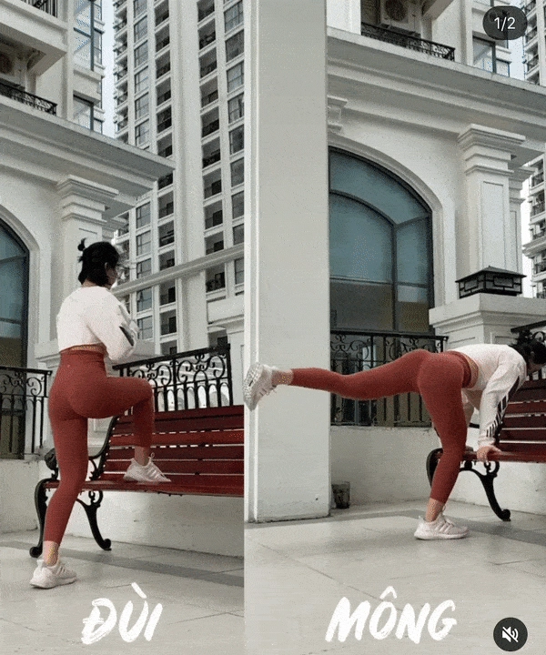 Chăm tập gym mồ hôi mướt mát nhưng chỉ thấy đùi hộ pháp còn vòng 3 lép kẹp vì đâu - 13