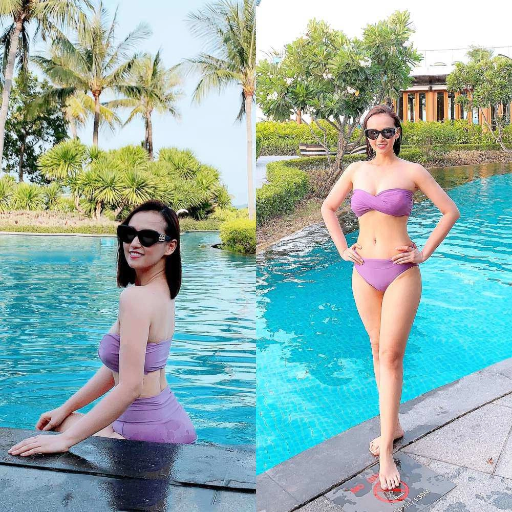 Chán diện kín bưng u40 lã thanh huyền nổi loạn với bikini khoe đường cong nuột nà - 10