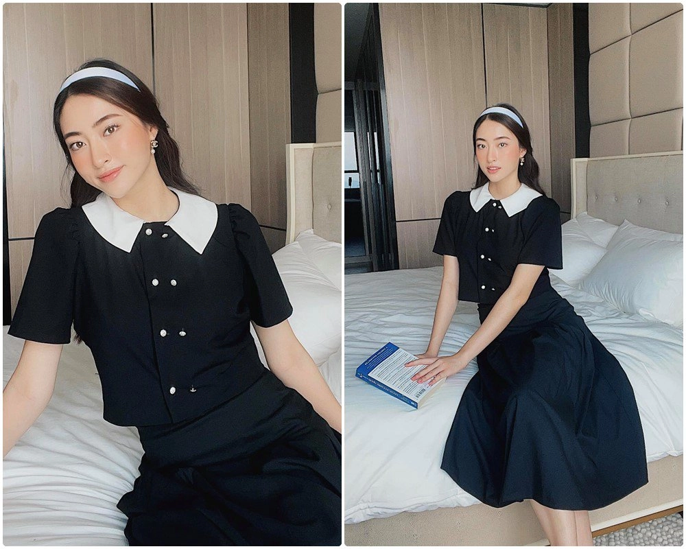 Chân váy công sở được dàn hoa hậu lăng xê diện lên giấu nhẹm khuyết điểm chân vòng kiềng - 7