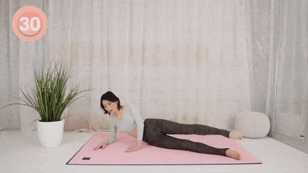 Chẳng cần đi gym tự tập ở nhà mẹ 1 con giảm liền 3cm mỡ đùi chỉ trong 7 ngày - 4