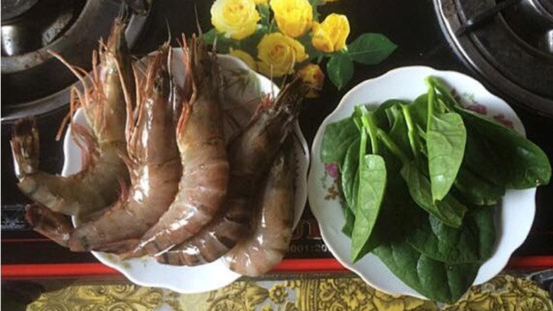Cháo tôm kỵ với rau gì nên nấu với rau gì - 4