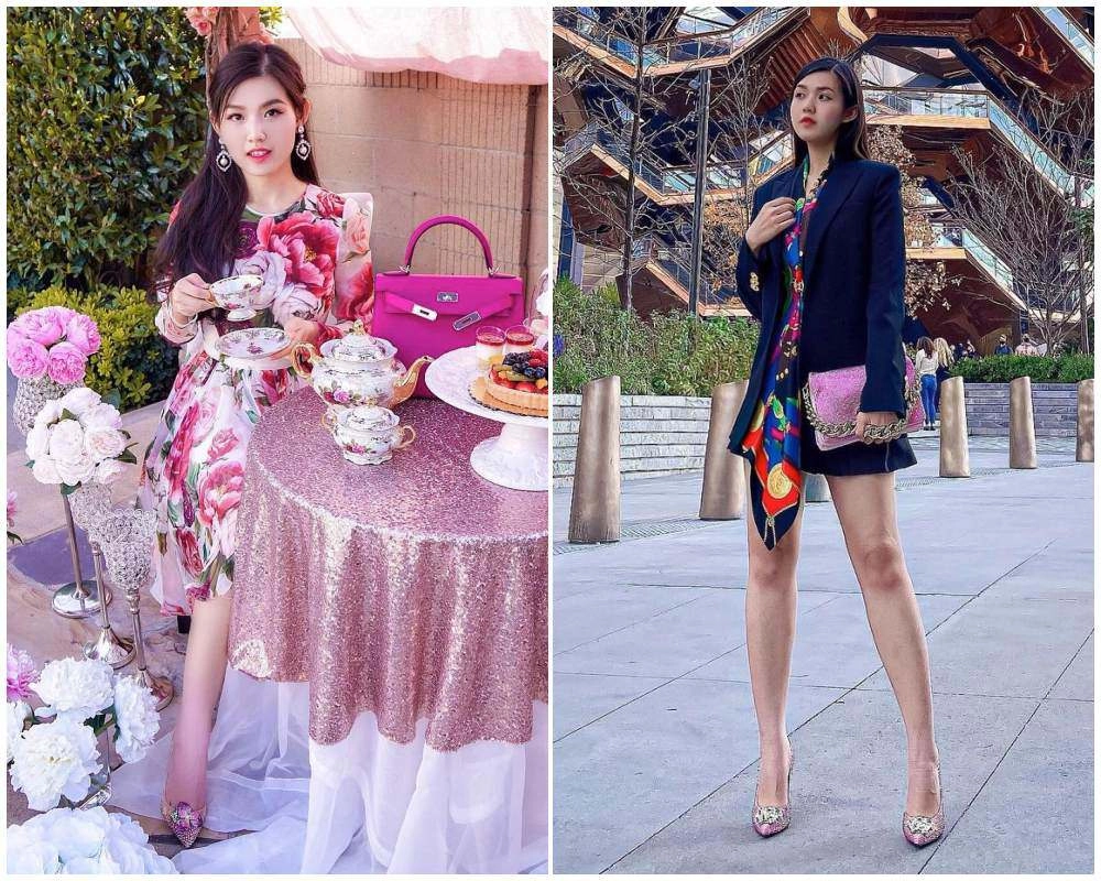 chị cả giới rich kid việtdiện bikini khoe bụng bầu không quên dát hàng hiệu cho sang người - 4