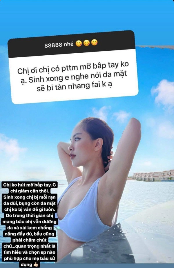 Chi dau bao thy bi hoi hut mo canh tay tra loi kheo leo khang đinh đep tu nhien - 1