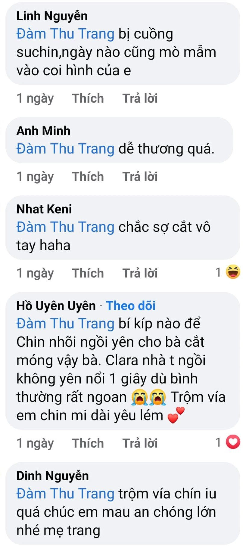 Chỉ một chi tiết nhỏ đàm thu trang được mẹ bỉm khen nuôi con khéo suchin là em bé ngoan - 3