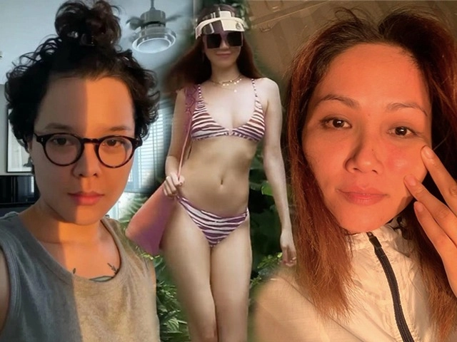 Chân dài vbiz trang điểm dày cộm mà da mộc vẫn mịn màng soi loạt nước uống mới hiểu - 11