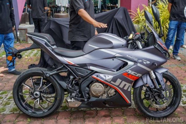 Chi tiết mforce qjmotor 250 rs 250 rr wmoto 250 rr ra mắt tại malaysia - 27