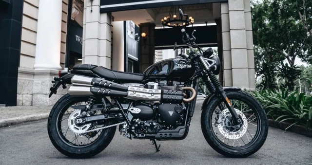 Chi tiết triumph street scrambler 2021 tại việt nam có giá 400 triệu đồng - 1