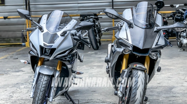 Chi tiết yamaha r15m đọ dáng cùng đàn anh r1m - 3