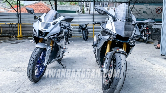 Chi tiết yamaha r15m đọ dáng cùng đàn anh r1m - 7