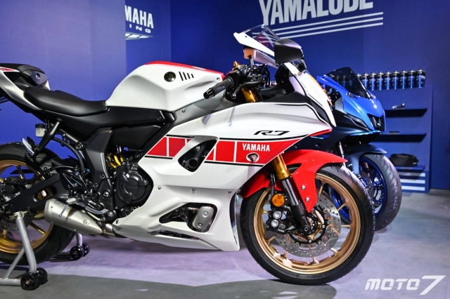 Chi tiết yamaha r7 phiên bản 60th anniversary livery giới hạn 30 chiếc - 1