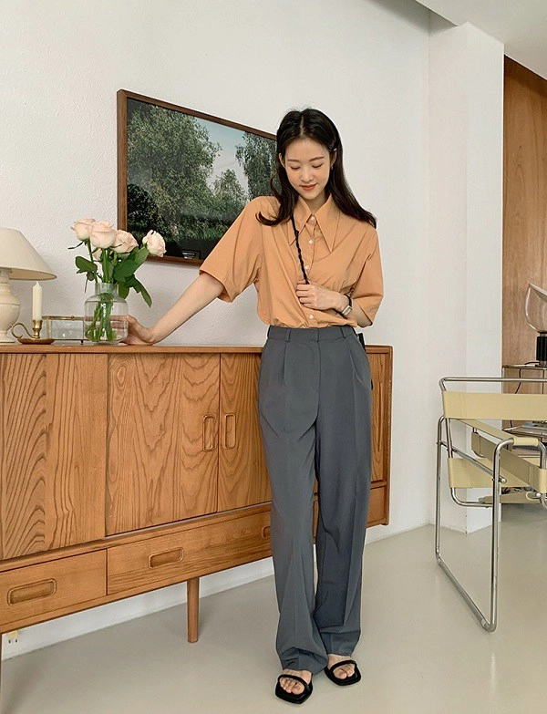 Chỉ với một chiếc quần ống rộng nàng có thể biến tấu được hàng chục bộ đồ đẹp long lanh - 1