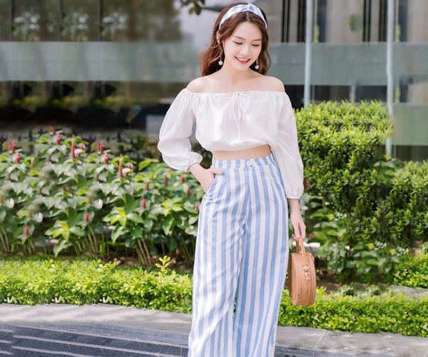 Chỉ với một chiếc quần ống rộng nàng có thể biến tấu được hàng chục bộ đồ đẹp long lanh - 11