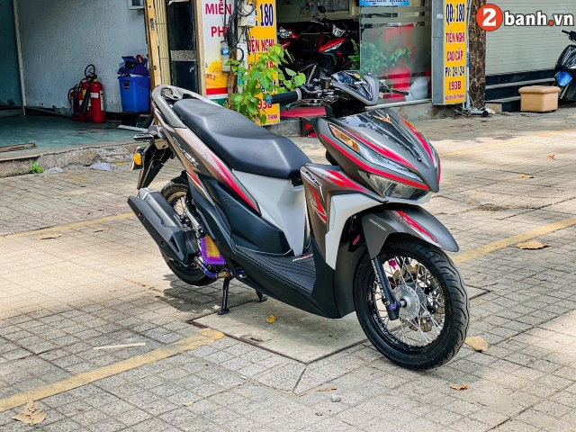 Chiếc vario độ vô cùng hầm hố khi giả trang thành honda click - 19