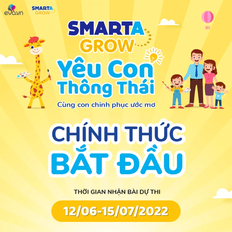 Chính thức cuộc thi yêu con thông thái 2022 mở cổng nhận bài mẹ chơi ngay rinh giải lớn - 1