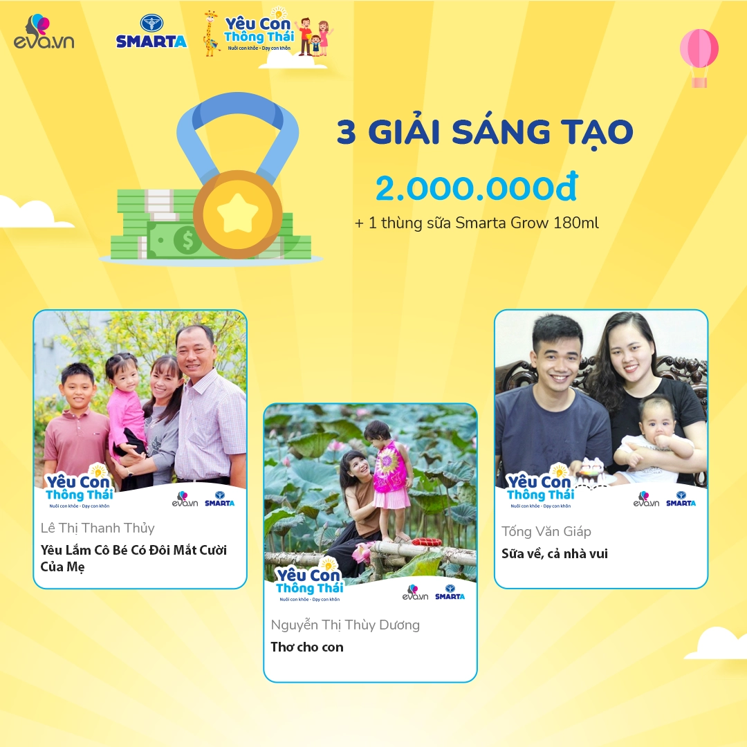 Chính thức kết quả chung cuộc cuộc thi yêu con thông thái - 6