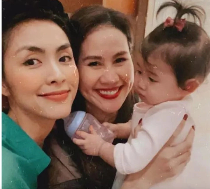 Chờ 10 năm mới có con thứ 2 thân thúy hà sinh con chật vật ở mỹ giờ có cô bé đáng yêu - 10
